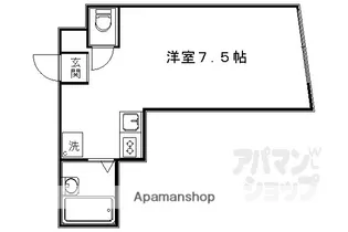 メゾンワイズ【315号室】の間取り