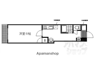 フリーデンハイムキタ(北棟)【309号室】の間取り