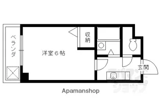 ジョイフル長澤【206号室】の間取り