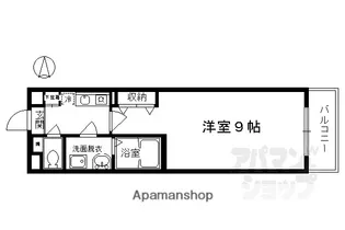 ファーストコート五条若宮【203号室】の間取り