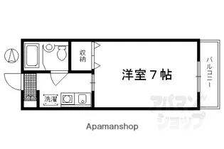 グランシャリオ勝屋【502号室】の間取り