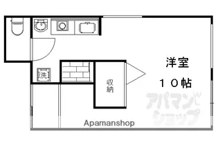西京極みのりビル【201号室】の間取り