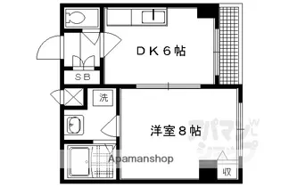 AFICION堀川【501号室】の間取り