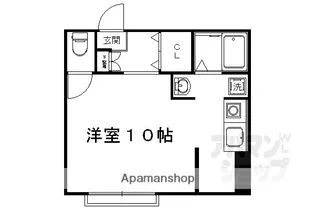ジャルダンII【205号室】の間取り