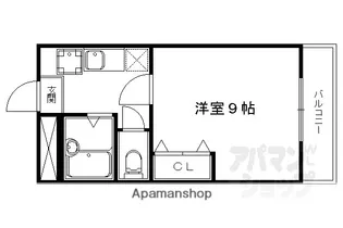 フロイデ内田【202号室】の間取り