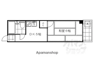 ハイツふるさと【306号室】の間取り