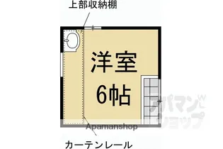 光徳庵【4芍薬号室】の間取り