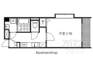 メゾンイーグル【4-A号室】の間取り