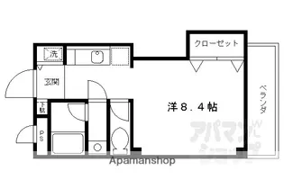 一太郎パート3【206号室】の間取り