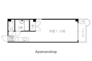 ピースフル京都【503号室】の間取り