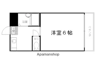 ハイツ東【3階】の間取り