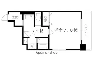 アスヴェル京都東寺前【3階】の間取り