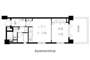 リーガル京都東本願寺前【1階】の間取り