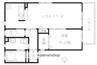 COLETTE【1階】の間取り