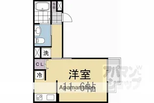 attrice一乗寺【2階】の間取り