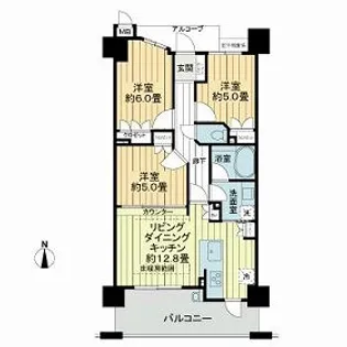 グラン・シティオ西京極【4階】の間取り