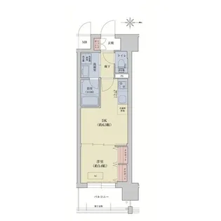 リシュドール梅小路【0303号室】の間取り