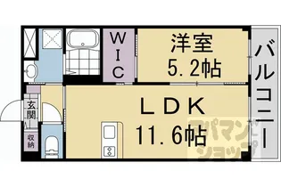 リバーレジェンド3【1階】の間取り