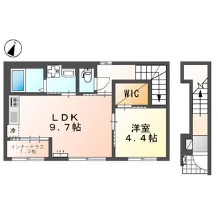 ラトゥール【2階】の間取り