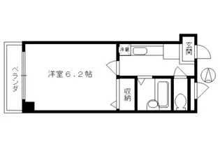 ビレイユ眞英四条柳馬場【502号室】の間取り