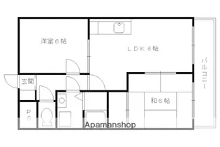 SAKIZO VILLA烏丸四条【903号室】の間取り