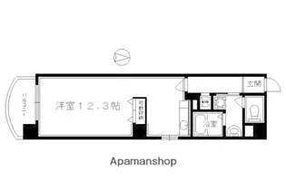 COSMOV【401号室】の間取り