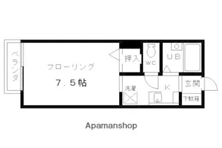 PARTIR(パルティール)【S-205号室】の間取り