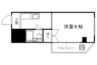 ヴィラアベイユ【301号室】の間取り