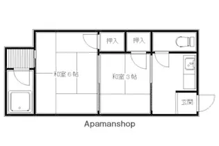 2Kの間取り画像