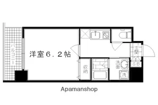 アスヴェル京都外大前【3階】の間取り