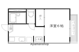 フレグランスせと【103号室】の間取り