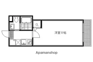 アークリード西陣【101号室】の間取り