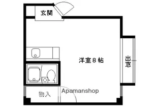 グランバリュー下鴨東【203号室】の間取り