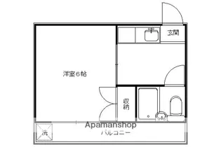 葵ハイツ【201号室】の間取り