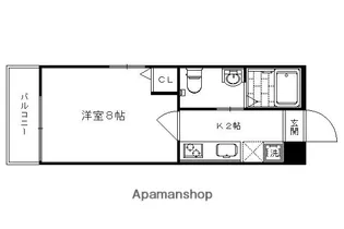 ブライトハイムC棟【206号室】の間取り