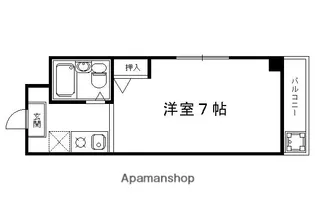 ブランシェ木下【4階】の間取り