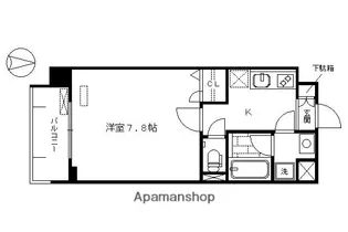 ベラジオ五条堀川III【504号室】の間取り