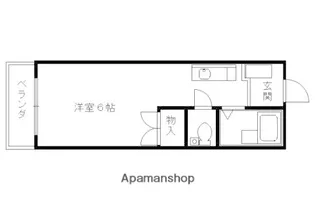 メゾンハウスI【4階】の間取り