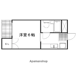アーバンハイツ上長者町通【306号室】の間取り