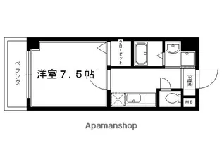 シャルマントゥール【204号室】の間取り