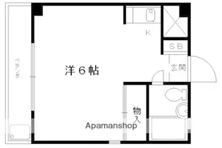 リンデンハイム【107号室】の間取り