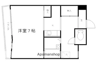 グレース森田【305号室】の間取り