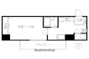 SUNVISTA四条【606号室】の間取り