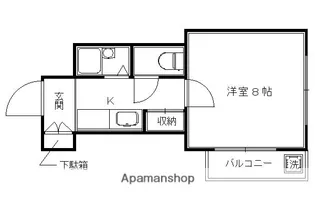 ラ・トゥール・イリエ【403号室】の間取り