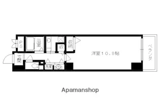 ビレイユ眞英河原町【5A号室】の間取り