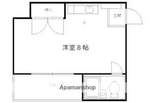 ラビットハイツ【305号室】の間取り