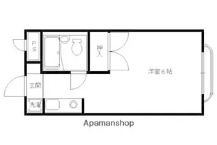 エトワール嵐山【306号室】の間取り