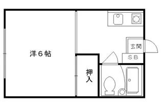 コムホート27【202号室】の間取り