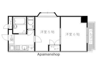 プリマベーラ西京極【208号室】の間取り