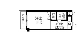 山田ビル【2階】の間取り